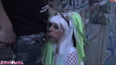 Laila-Banx - Cyber Goth Bitch fies benutzt