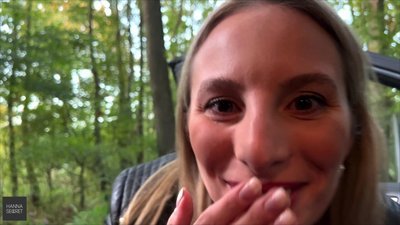 HannaSecret - GIERIGE HOBBYNUTTE - VOM SPAZIERGAENGER ERWISCHT