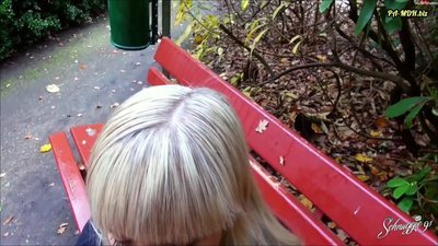 schnuggie91 - Riskanter Parkbank-Fick - Hast du mich auch beobachtet