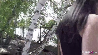 German-Scout - GERMAN SCOUT - Anal am Lost Place in Berlin gefickt