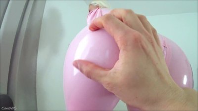 CandyXS - Fast zu sueß zum ficken - Mit Latexflittchen zum mega Creampie