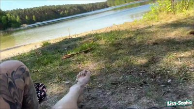 Lisa_Sophie - Beim Outdoor Fick erwischt