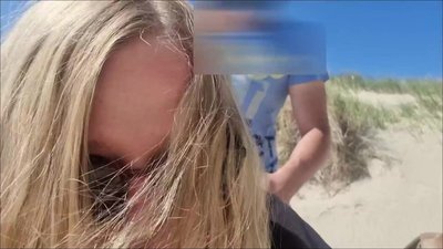 Bikergirl_97 - Strandfick auf Norderney