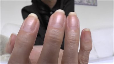 Lady_Victoria_Valente - Hand Fetisch Und Natürliche Fingernägel, Schwarzes Kleid, JOI