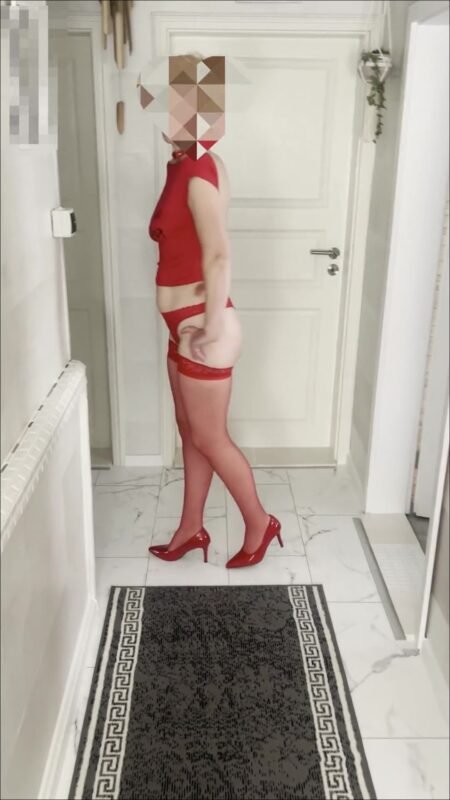 SashMash - Sexfrau fickt sich mit einem dildo und ihr Ehemann beobachtet und wichst