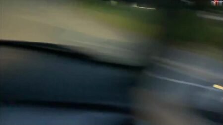 SteffiBlond - Pisseskalation im Cabrio - bei der Fahrt pisst er mich einfach nass