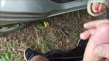 DirtyLubov - Masturbation Und Fick Im Auto