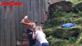 DianaMelano - Dreiste Anmache - Endet mit SPERMAREICHEM BLOWJOB und TITTEN FICK