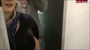 blondehexe - Public Quicki ohne Gummi bei M H und Mega Cumshot