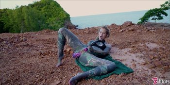 7-Filmz - Tattoo Teen Outdoor Anal Masturbation