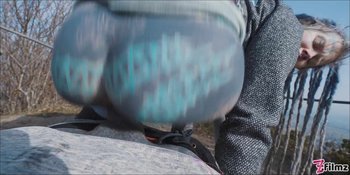 Z-Filmz - Tattoo Paar wurde erwischt beim wilden sex auf einer Ruine