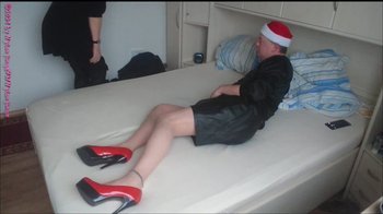 nylonjunge73 - Heißes MILF-date in strumpfhosen 1 ## ausziehen #