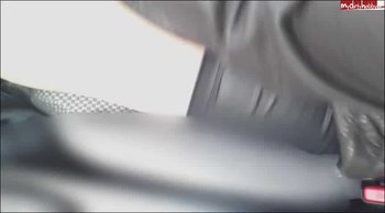 nylonwife - Im Auto Lack Leggins ausgezogen, ohne Hoeschen auf den Strich gegangen