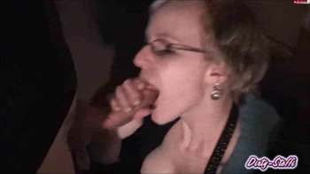 Glory-Glasses - SpermaBrille - Kleister sie voll