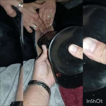 QueenSteffi - Vom neuen Riesendildo Vol. 2 gefickt