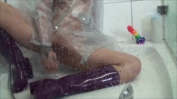 Wunschfee3 - Userwunsch Gummistiefel mit Regenmantel