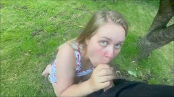 Maja-Meer - Heißer Outdoor-Fick mit Creampie