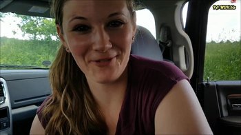 Julia-Jones - User in seinem Auto abgemolken POV
