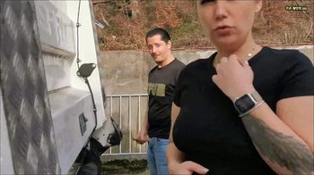 Costas Antonis -  Outdoor erwischt worden beim blasen... extrem Public (Abbruch)