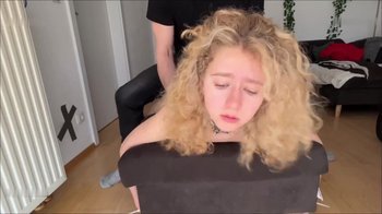 MaryjaneAuryn - Gefesselte Schlampe von Stiefdaddy Hardcore zerfickt