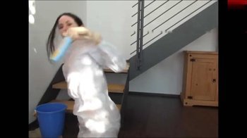 DeutscheHausfrau - Frühjahrs-Schweiß-Putz FETISCH