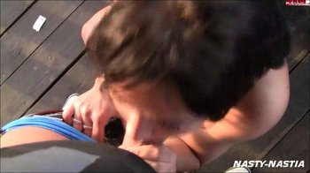 NASTY-NASTIA - Hardcore Arschficken aufm Aussichtsturm