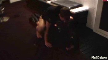 Meli-Deluxe - Ficknutte in Zwangsjacke benutzt