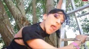 hot-motocat - Quickie-Outdoor-Gangbang