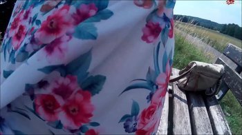 GeilePflaumeIris - In der freien Natur Titten und Fotze zeigen