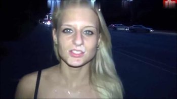 Anna-Blond - MEINER ERSTER SPERMA WALK - EXTREM