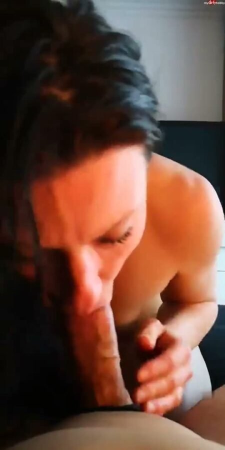 Spermacascade - POV Blowjob und Sperma im Mund