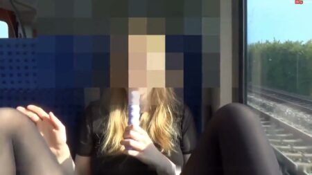 Lisa-Sack - MEGA Public - Meine geilste Bahnfahrt