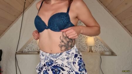 CuteHoneyGirl - Ich zeige mich das 1. Mal live in Unterwäsche