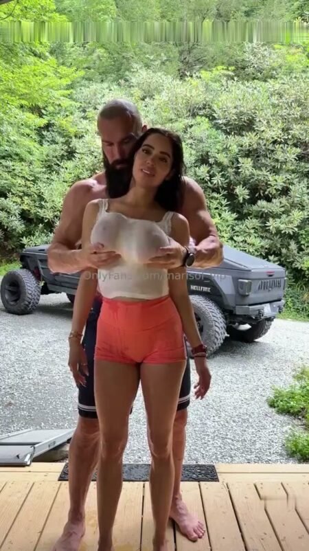 Marisol_Yotta - Erst Titten eingeölt, dann Sperma im Gesicht