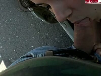 ficke-mit-jedem-18 - Am Strassenrand in Mund gespritzt