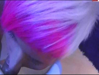 FeuchterEngel25 - Black Blowjob mit viel Sperma im Maul