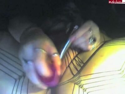 Bloodynurse - Im Catsuit gewichst