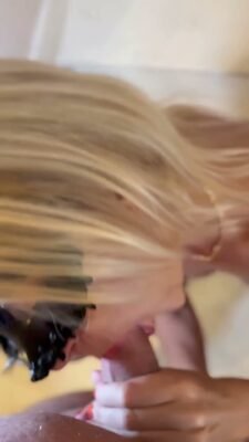 Sugar_Blonde_XO - In High Heels, Dessous Und Schwarzen Strümpfen