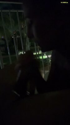 Spuirtcouplexxxx - Blowjob auf dem Hotel Balkon