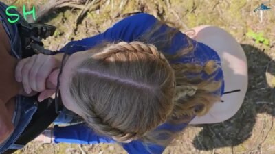 Stefan_Hartmann - Blonde Schlampe im Wald abgeschleppt und abgefickt