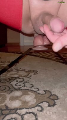 SashMash - Sissy Ehemann Dildo Hüpft